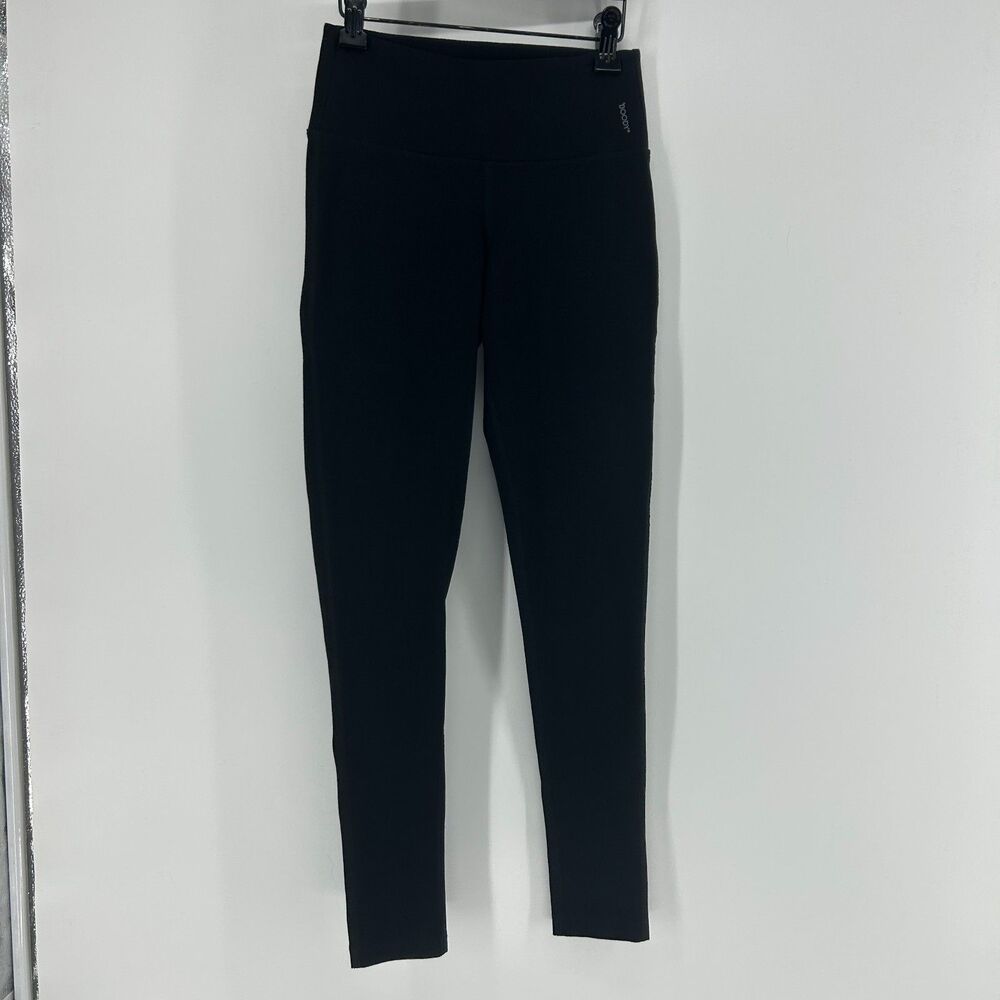 Boody Bamboo & Organic Cotton Black Leggings Women's XS High Waisted Pants